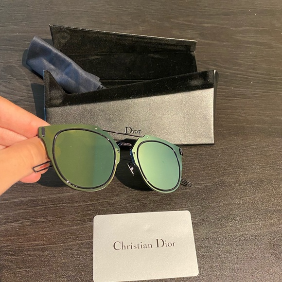 Dior green sunglasses - Picture 3 of 8